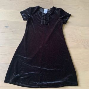 Girls black dress